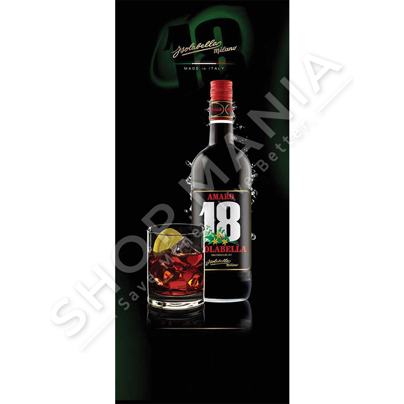 AMARO MONTENEGRO - LIKER ISOLABELLA 18 0.7L, 30% VOL.