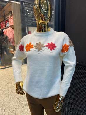 PULOVER ME DIZAJN ME LULE - ALD-130