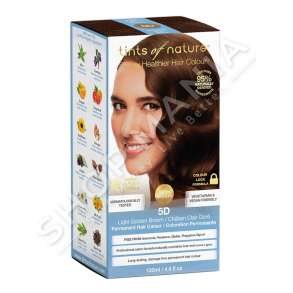 TINTS OF NATURE - BOJE FLOKESH "5D LIGHT GOLDEN BROWN - 130ML" - 704326101006