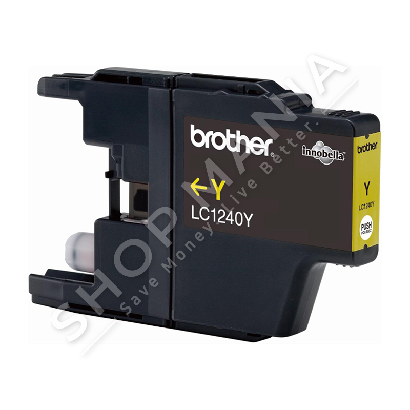 BROTHER - KARTUÇË ME BOJË NGJYRË E VERDHË LC1220Y LC-1220 DERI NË 300 FAQE