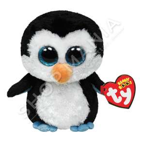 TY ATTIC TREASURES - PINGUIN PREJ PELLUSHI 15CM "BEANIE BOOS WADDLES PENGUIN" - 008421360086