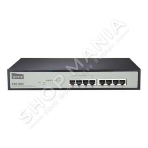 NETIS - SWITCH POE ME 8 PORTA 10/100 MBPS - PE6108H