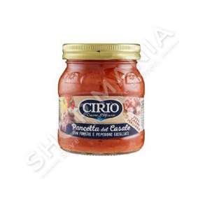 CIRIO - SALCE ME PANCETE, KERPUDHA & SPECA ZGARE - 350Gr