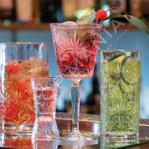 RCR - SET 6 GOTA TE GJATA PER PIJE ME DEKOR 290ML "TATTOO" - 8007815266371