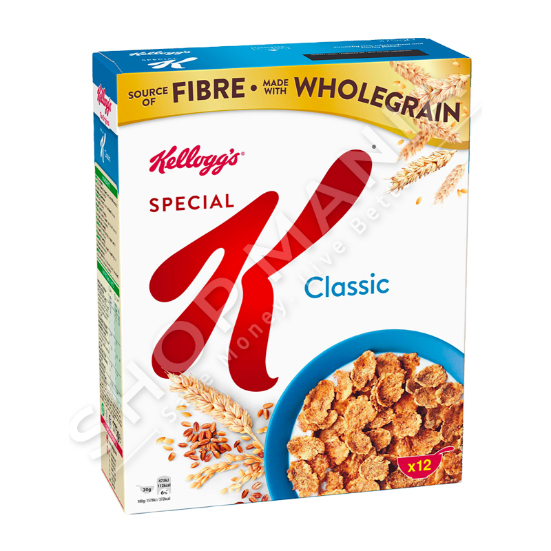 KELLOGG'S - CORN FLAKES GRURI "SPECIAL K CLASSIC" - 375G