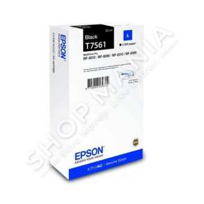EPSON - KARTUÇË ME BOJË NGJYRË E ZEZË C13T756140 T7561 RRETH 2500 FAQE 50ML
