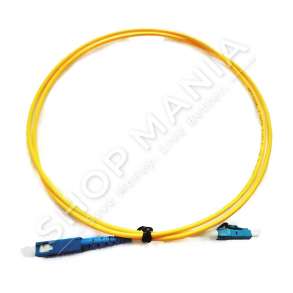 KABLLO PER FIBER OPTIKE "SINGLE MODE, 9/125, SIMPLEX, SC-SC/UPC" - 5M