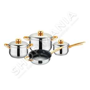 KAISA VILLA - SET KUZHINE ME 2 TENXHERE; 1 TENXHERE SALCE & 1 TIGAN - 7593980020630