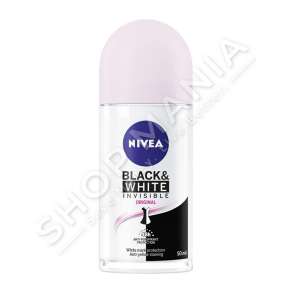 NIVEA - DEODRANT ROLL ON PER FEMRA "BLACK & WHITE CLEAR" - 50ML