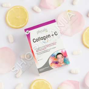 PHYSALIS - SUPLEMENT QE NDIHMON NE FORMIMIN NORMAL TE KOLAGJENIT "COLLAGEN + C" - 60 TABLETA
