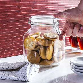 BORGONOVO - KAVANOZ QELQI ME KAPAK HERMETIK - 200ML