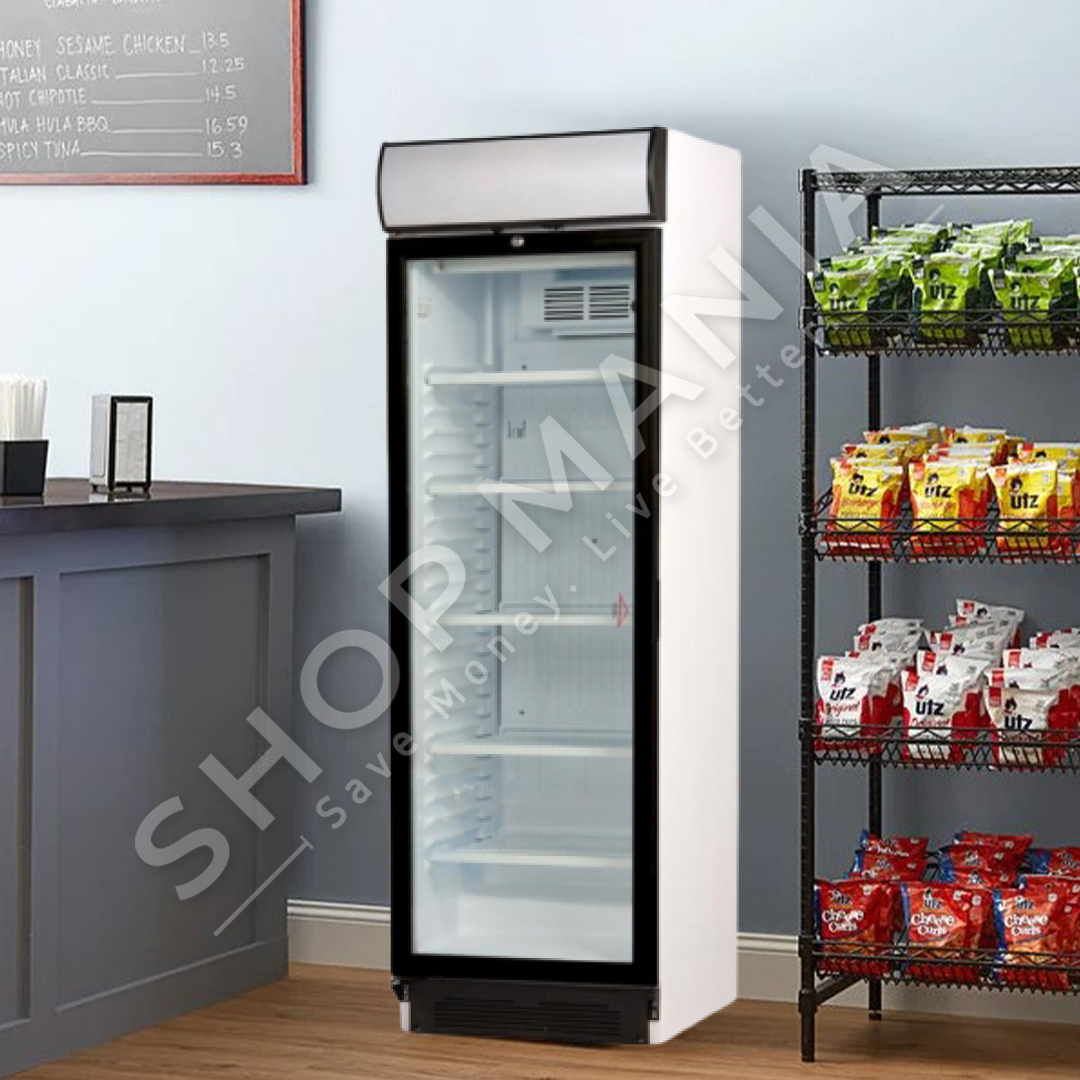 ECOLUX - FRIGORIFER VITRINE 372L/A - USS374 DTKLE