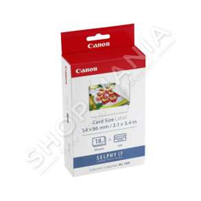 CANON -  VALUE PACK KC-18IF 7741A001 54 X 86 MM, 18 FAQE, 1 KARTUÇË E NGJYROSUR