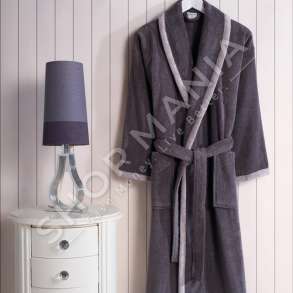 MARIE CLAIRE PARIS - ROBDISHAN 100% PAMBUK "REMY GREY" - S,L,XL