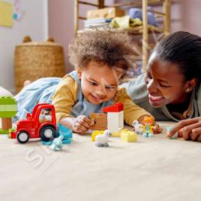 LEGO "DUPLO FARM TRACTOR & ANIMAL CARE" - 27 PJESE, +2 VJEC