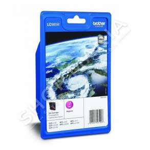 BROTHER - KARTUÇË ME BOJË NGJYRË MAGENTA LC985M LC-985 DERI NË 260 FAQE