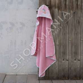 PESHQIR PER BEBE 100% PAMBUK "APIARY" (0-12M) - 75X75CM