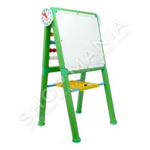 PILSAN - TABELE EDUKATIVE PER FEMIJE +3VJEC "ACTIVE DRAWING BOARD WITH ABACUS GREEN" - 03-495