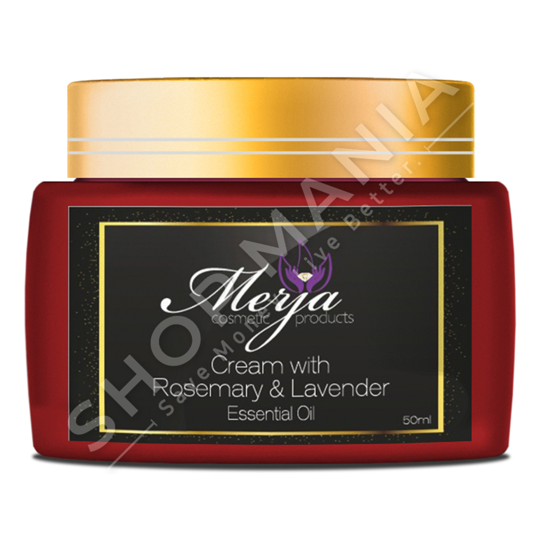 MERJA - KREM ME ROZMARINE & LIVANDO "100% BIO-NATYRAL" - 50ML