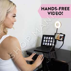 MBAJTESE TELEFONI ME DRITE LED 12W "PROFESSIONAL LIVE STREAM"