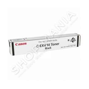 CANON - TONER NGJYRË E ZEZË C-EXV14 0384B006 SINGLE-PACK (1X 460G)