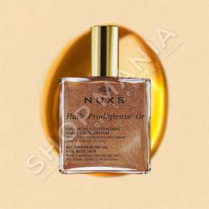 NUXE - VAJ MULTI-FUNKSIONAL PER FLOKET, FYTYREN & TRUPIN "GOLD  - HUILE PRODIGIEUSE" - 50ML
