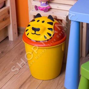 CURVER - KOSH PER MBETURINA PER FEMIJE "BINS FOR CHILDREN TIGER" 3253927123018