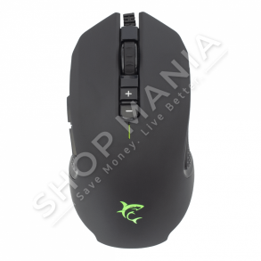 WHITE SHARK - MOUSE OPTIK GAMING "GRIFLET BLACK RGB" - GM-5011