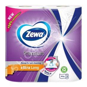 ZEWA - LETER KUZHINE PREMIUM  - EXTRA LONG - 2 BOBINA