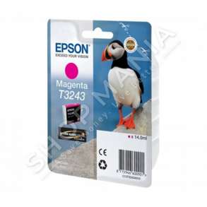 EPSON - KARTUÇË ME BOJË NGJYRË MAGENTA C13T32434010 T3243 RRETH 980 FAQE 14ML