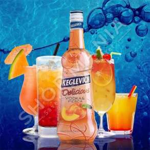 KEGLEVICH - VODKE PJESHKE - 1L, 20% VOL.