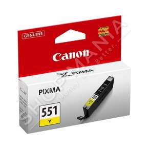 CANON - KARTUÇË ME BOJË NGJYRË E VERDHË CLI-551Y 6511B001 7ML