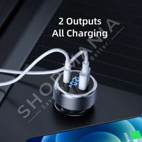 REMAX - KARIKUES MAKINE USB/USB TYPE-C 58.5W - RCC215