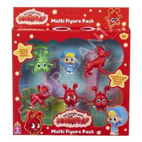 CHARACTER OPTIONS - SET 6 FIGURA PERSONAZHE TE HENES ME AUTOMJETET E TYRE +2VJEC "FIGURE MORPHLE MINI VEHICLE" - 5029736075408