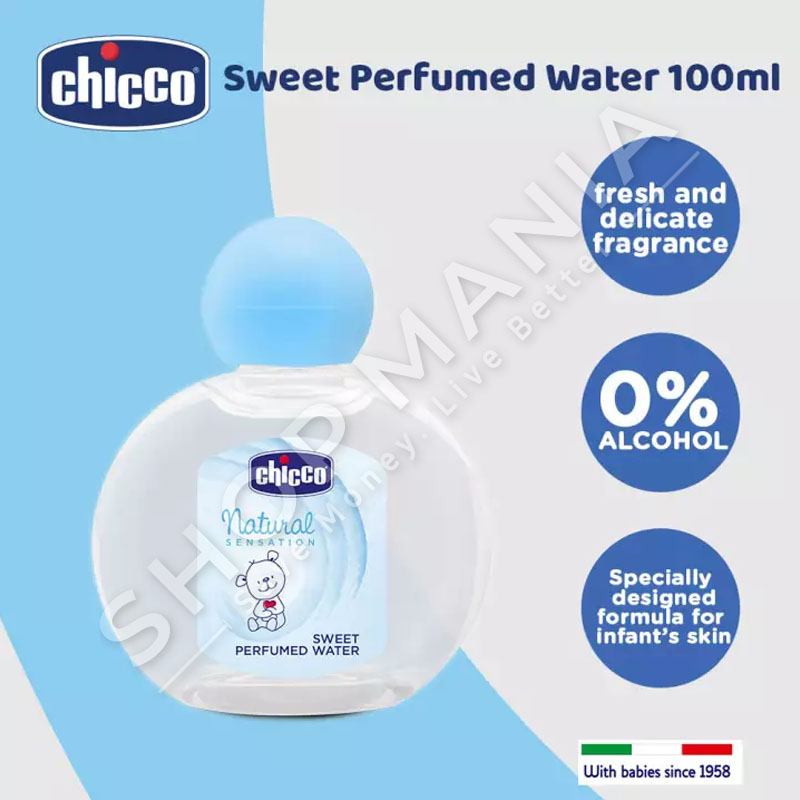 CHICCO - PARFUM "NATURAL SENSATION - SWEET" - 100ML, +0 MUAJ