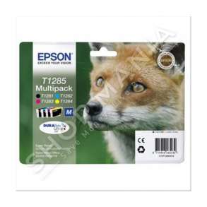 EPSON - MULTIPACK NGJYRË E ZEZË / NGJYRË E KALTËR / NGJYRË MAGENTA / NGJYRË E VERDHË C13T12854010 T1285 4 KARTUÇA ME BOJË: T1281 + T1282 + T1283 + T1284