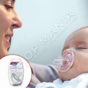 CHICCO - BIBERON FALLCO SILIKONI "PHYSIO SOFT" -  1 COPE, +12 MUAJ
