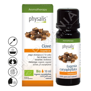 PHYSALIS - VAJ ESENCIAL KARAFILI 10ML "CLOVE EUGENIA CAROPHYLLATA"