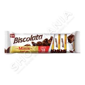 BISCOLATA - MINI VAFER TE MBULUARA ME COKOLLATE - 18 COPE