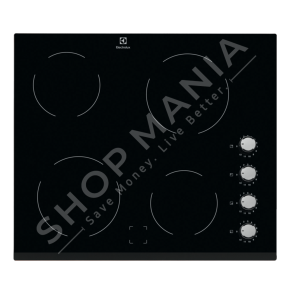 ELECTROLUX - PIANURE ME 4 VATRA ELEKTRIKE 6000W/60CM - EHF6140FOK
