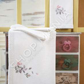 MARIE CLAIRE PARIS - SET ME 2 PESHQIRE "EMY CREAM" - 50X90+85X150CM