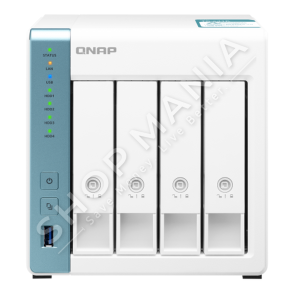 QNAP - NAS TOWER 4-BAY 1GB RAM SATA 6GB/S - TS-431K-EU
