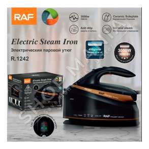 RAF - HEKUR ME KALDAJE 3000W/1.5L "ELECTRIC STEAM IRON" - R.1242