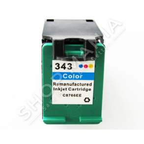 HP - BOJË KOMPATIBËL E NDERTUAR E RE, E GARANTUAR COLORE HP C8766EE 343 XL