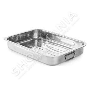 HENDI - TAVE PJEKJE CELIK INOKSI ME DOREZA 31X24X5CM - 8711369508503