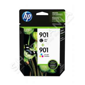 HP - MULTIPACK NGJYRË E ZEZË SD519AE 901 2X TINTE: 1X CC654AE (901 XL) + 1X CC656AE (901)