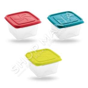 BLIM - TAS PLASTIK ME KAPAK 17X17X10CM/1.4L "ASTER QUADRATO VECA GRANDE" - 8006839031712