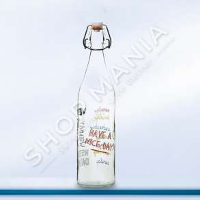 HOMESTYLE - SHISHE UJI QELQI ME DIZAJN "WEEKDAYS" - 750ML