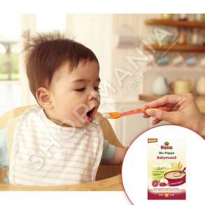 HOLLE - KREM/PURE ME MUESLI "ORGANIC" - 250G, +6 MUAJ