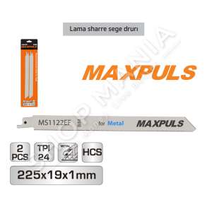 MAXPULS - SET ME 2 LAMA SHARRE SEGE PER PRERJE NE METAL - MP7279